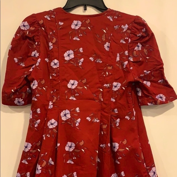 NWT Free People Adelle Floral Printed Tunic Dress - Picture 6 of 10